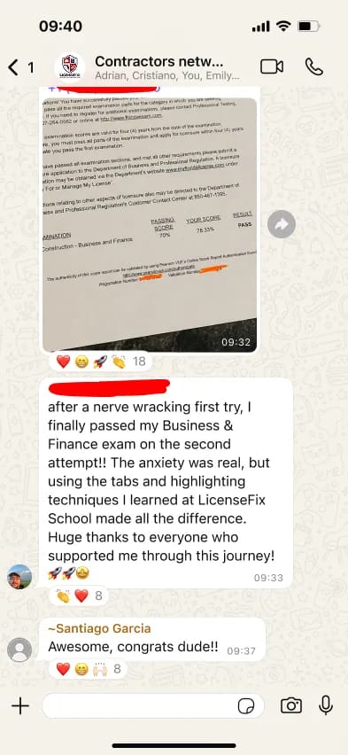 Alumni testimonial - Business & Finance exam success