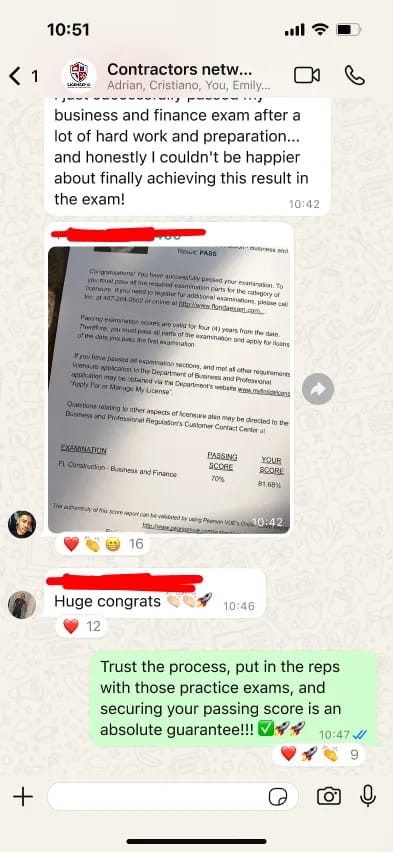 Alumni testimonial - Business & Finance exam success