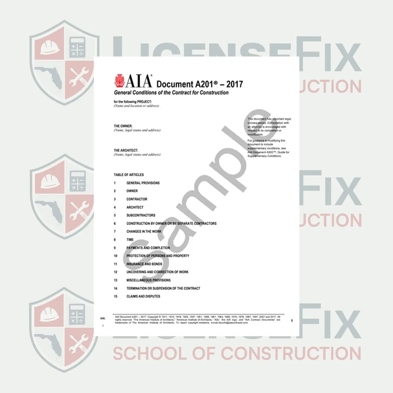AIA Document A201 - 2017