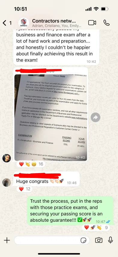 Alumni testimonial - Business & Finance exam success