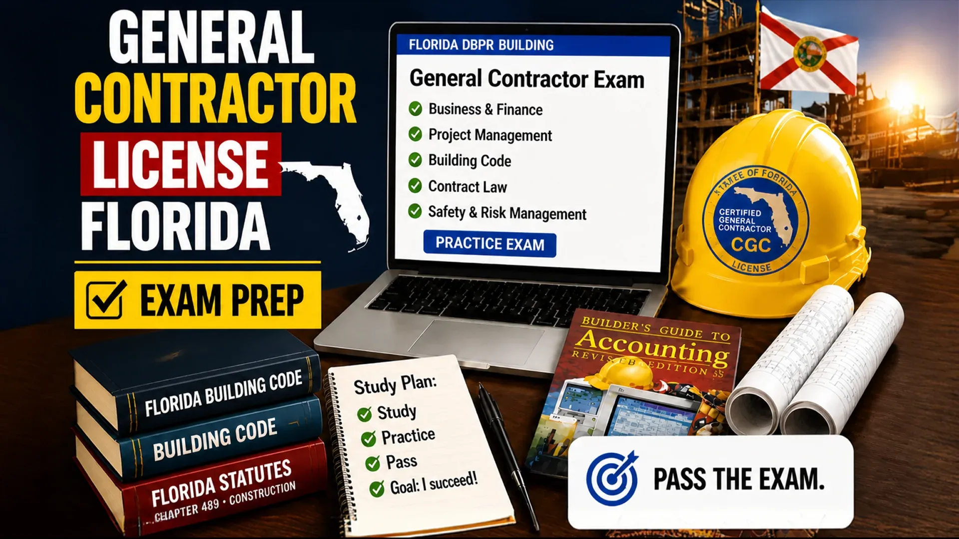 General contractor license Florida exam prep | License Fix School