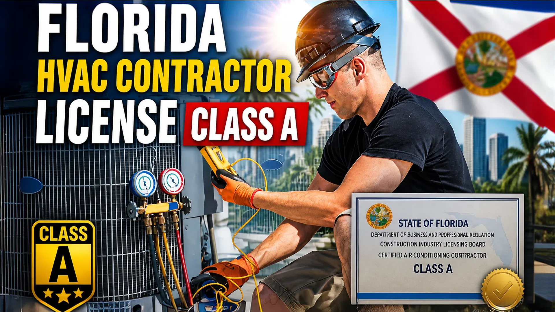 Florida HVAC contractor license class A | License Fix School