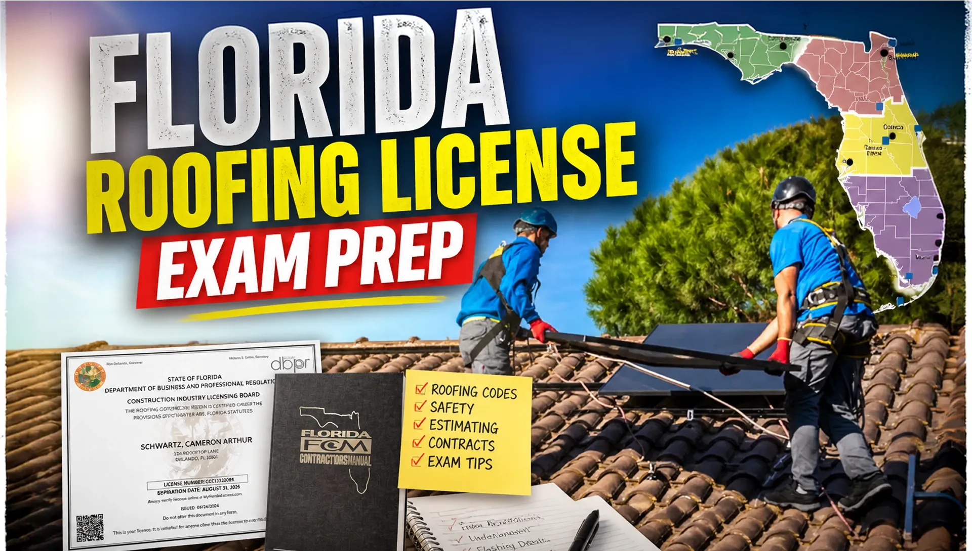 Florida roofing license exam prep | License Fix School