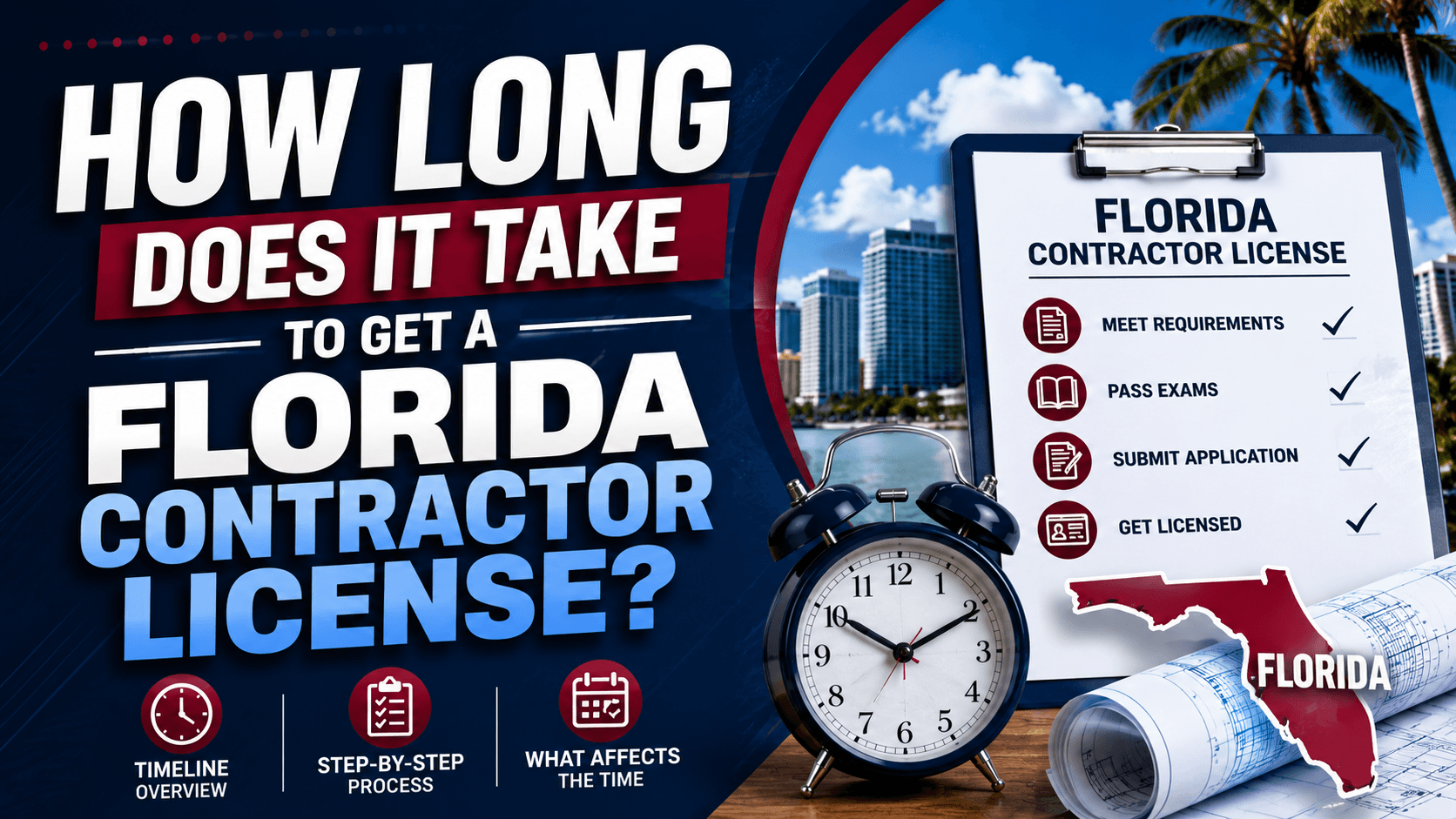 Florida Contractor License Timeline: How Long It Takes