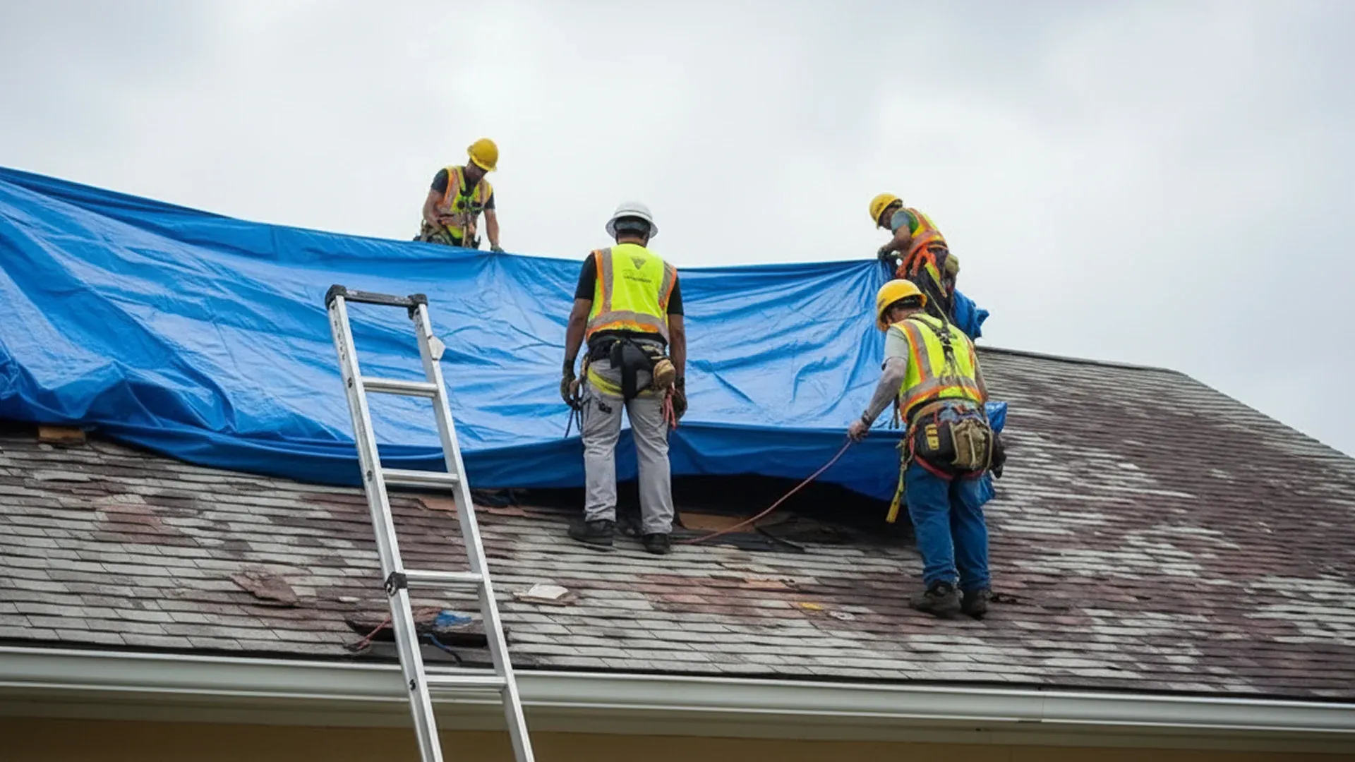 Emergency roof repair
