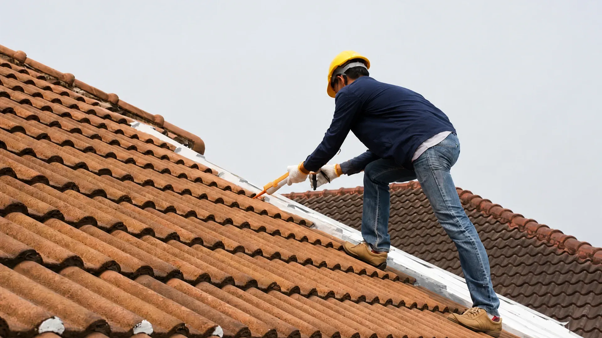 Roof inspection helping determine roof repair vs roof replacement in Tampa Bay FL