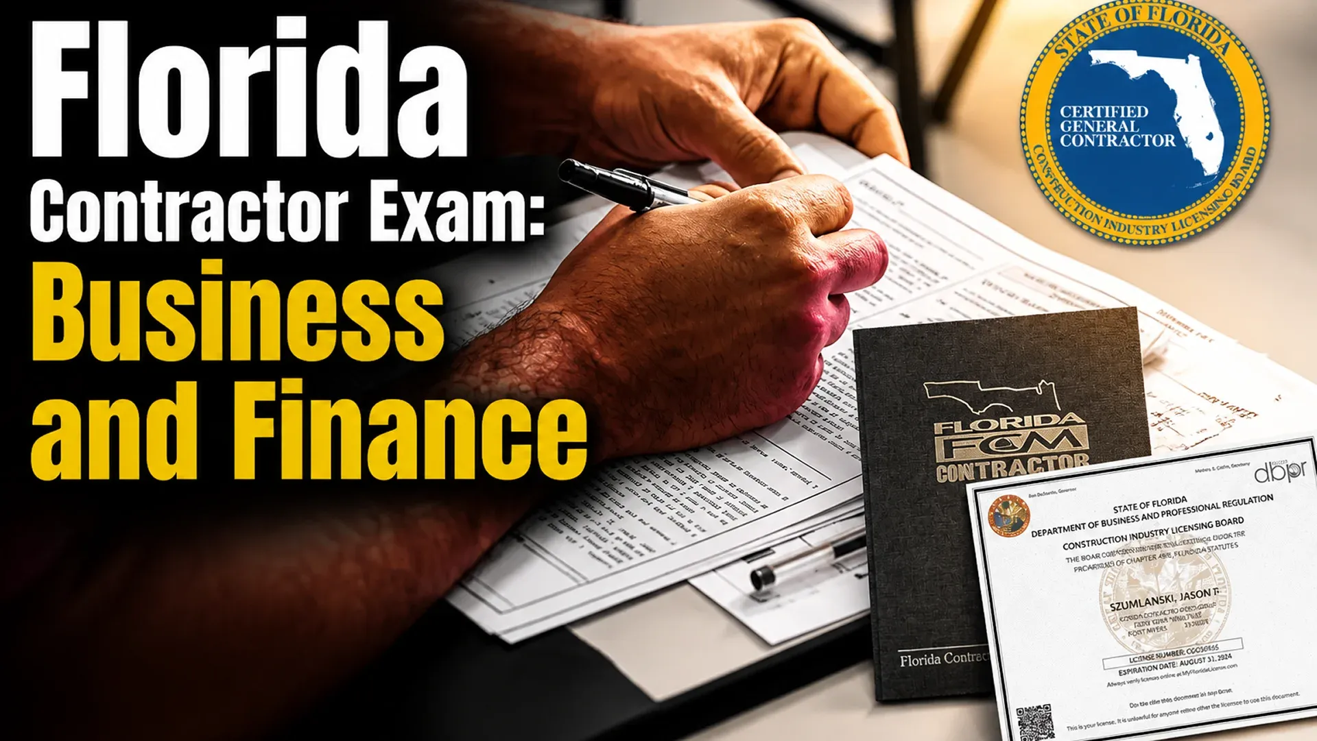 Business and Finance: Florida exam